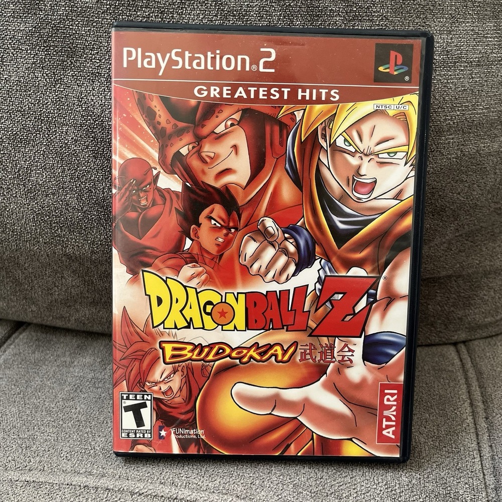 Dragon Ball Z Budokai GH (Sony Playstation 2, PS2) Complete CIB Tested Working!